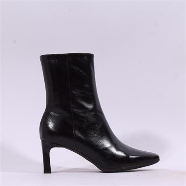 Wonders Vita Pointed Heel Boot - Brown Leather